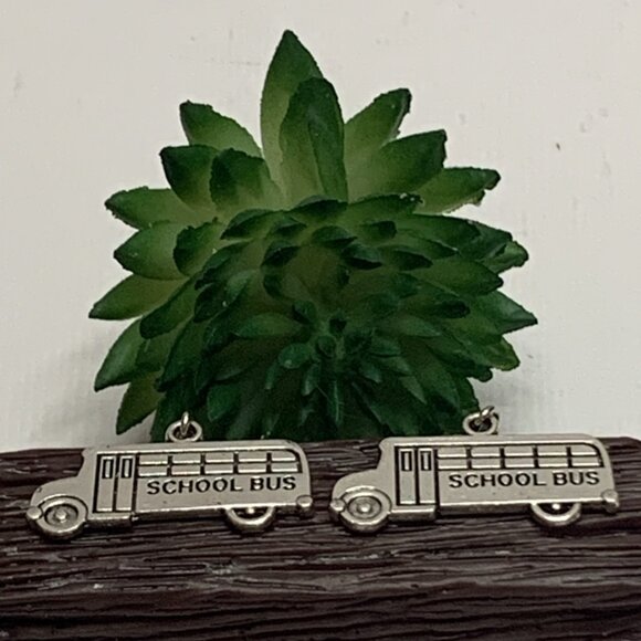 Bus Driver Earring, Bus Earring, School Earring, Teacher Earring, Gift Idea - Picture 2 of 5